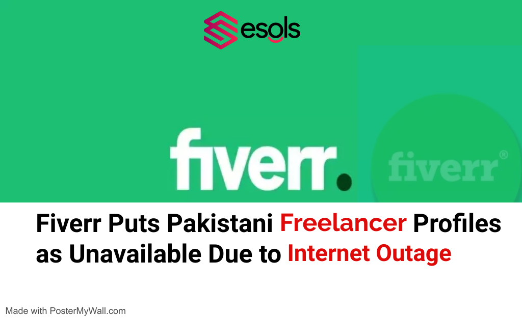 Fiverr Gigs Unavailable in Pakistan 