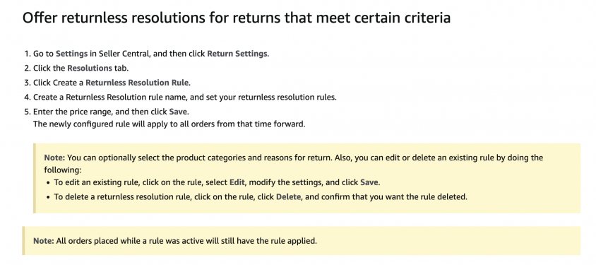 Amazon Refunds and Replacements