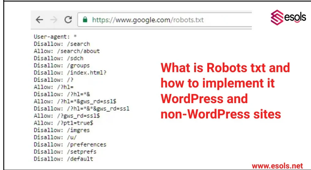 What is Robots txt and how to implement it WordPress and non-WordPress sites
